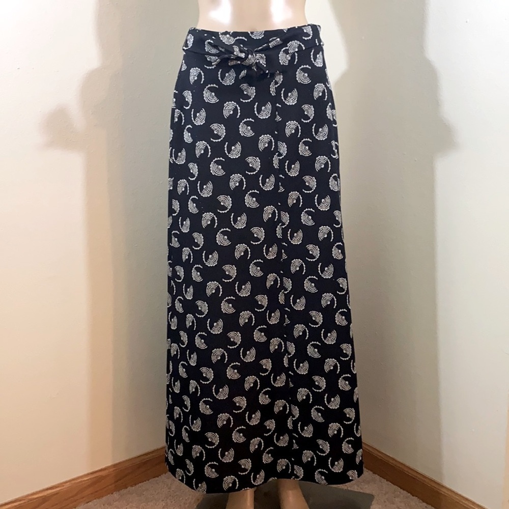 Vintage 70s Joyce Long Record Skirt
